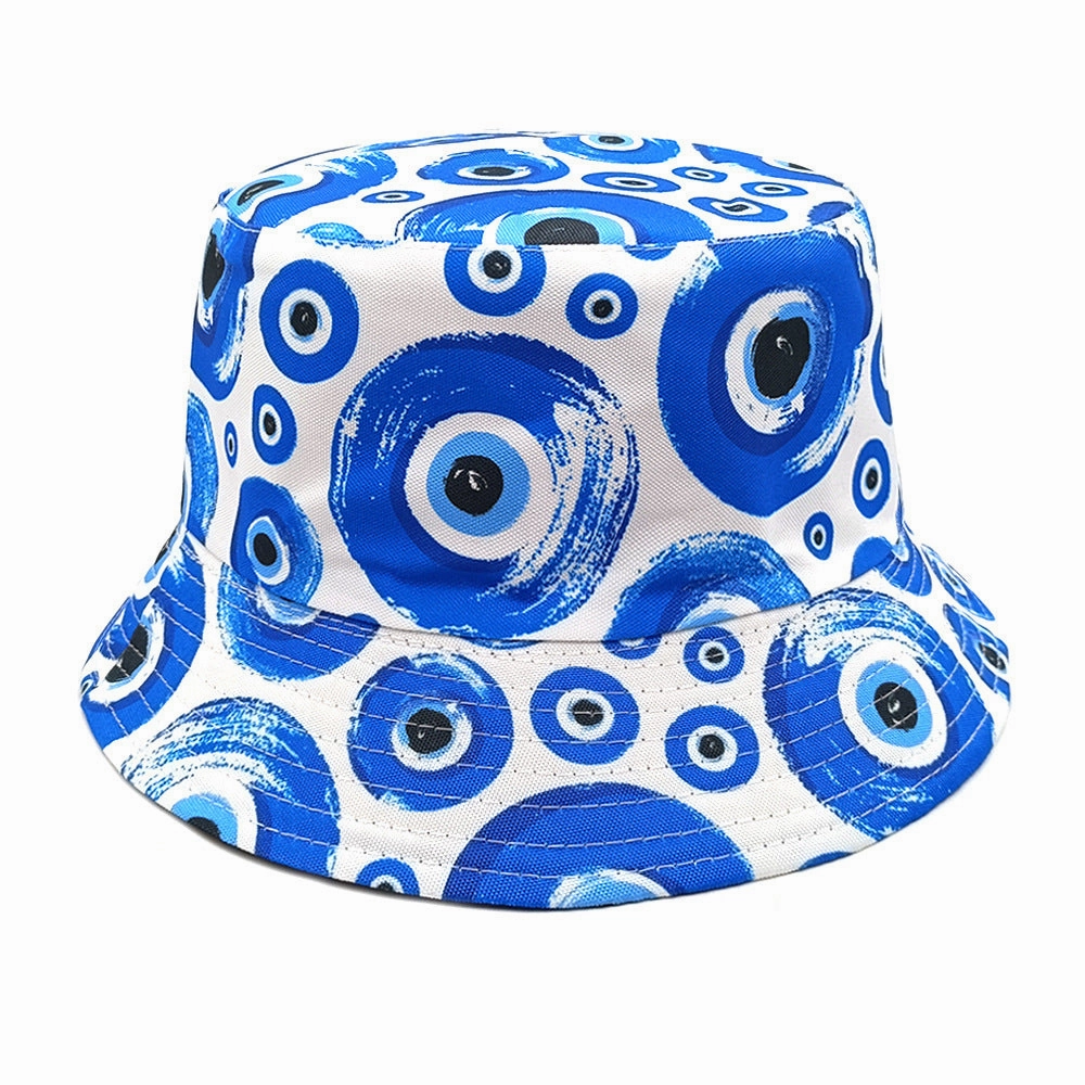 Wholesale Creative Eye Pattern All-match Sun Protection Bucket Hat