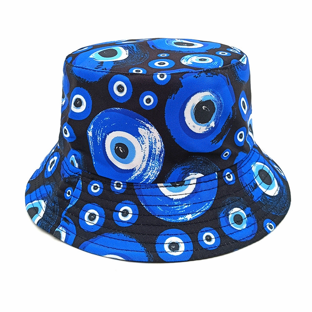 Wholesale Creative Eye Pattern All-match Sun Protection Bucket Hat