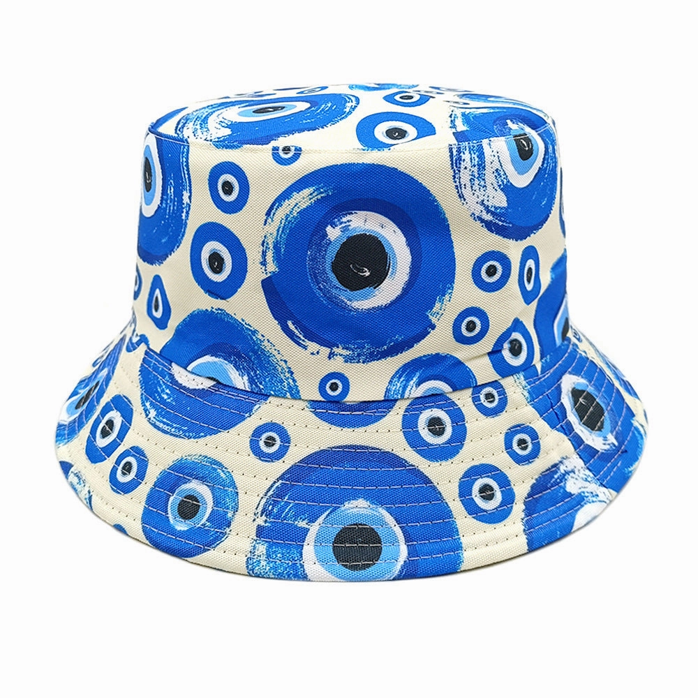 Wholesale Creative Eye Pattern All-match Sun Protection Bucket Hat