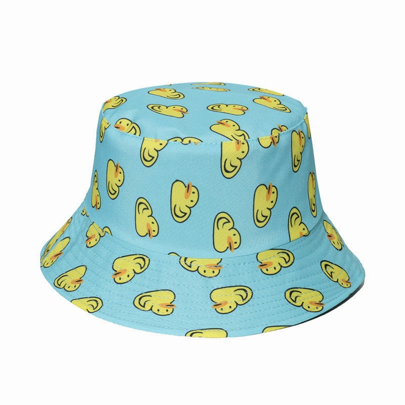 Wholesale Cute and Super Cute Cartoon Little Yellow Duck Fisherman Hat