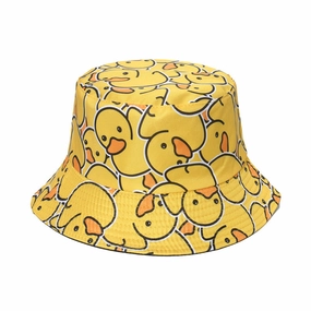 Wholesale Cute and Super Cute Cartoon Little Yellow Duck Fisherman Hat