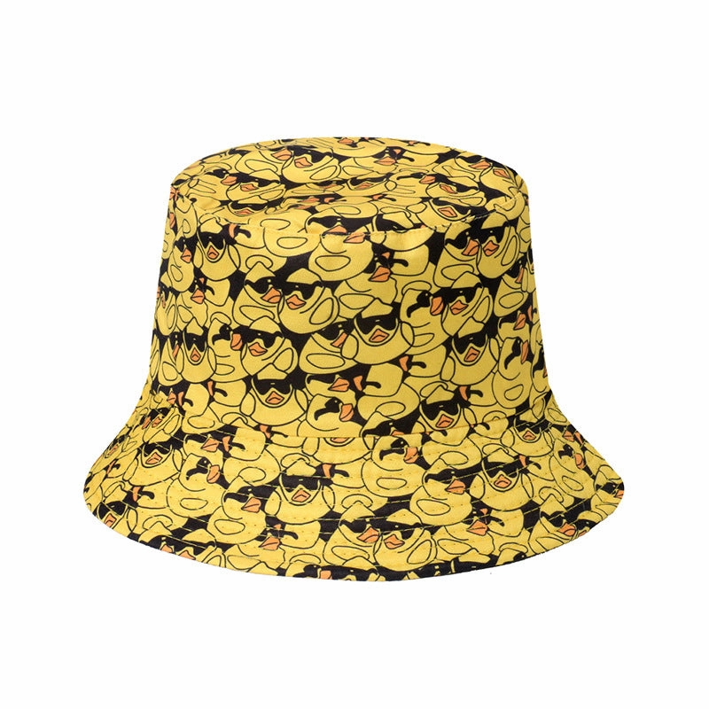 Wholesale Cute and Super Cute Cartoon Little Yellow Duck Fisherman Hat