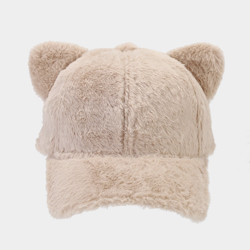 Wholesale cute cartoon light board cat ears baseball cap