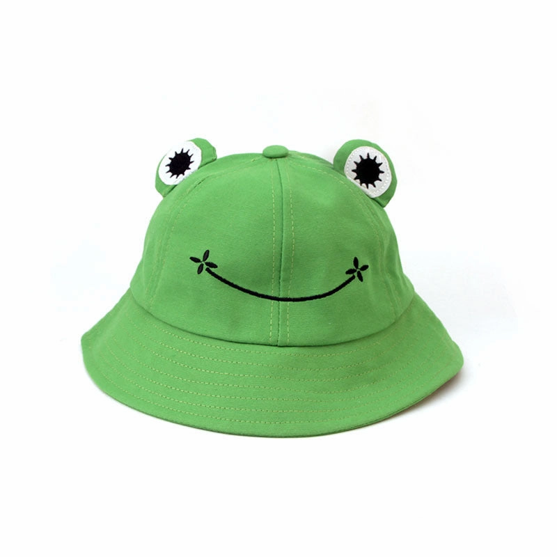 Wholesale Cute Frog Cotton Bucket Hat