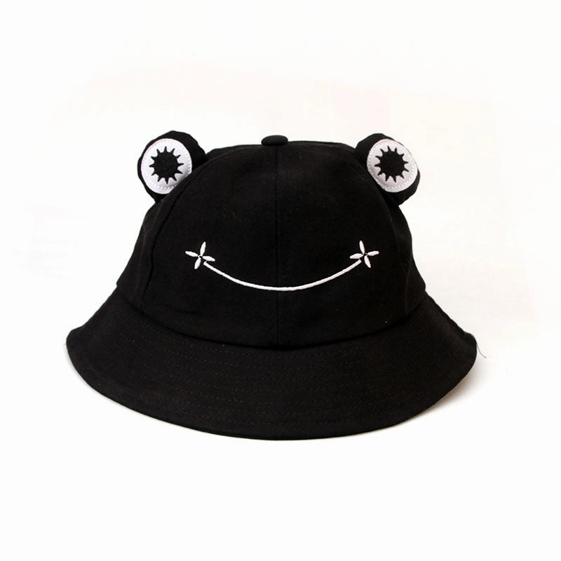Wholesale Cute Frog Cotton Bucket Hat