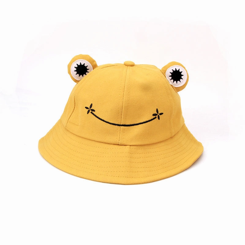 Wholesale Cute Frog Cotton Bucket Hat