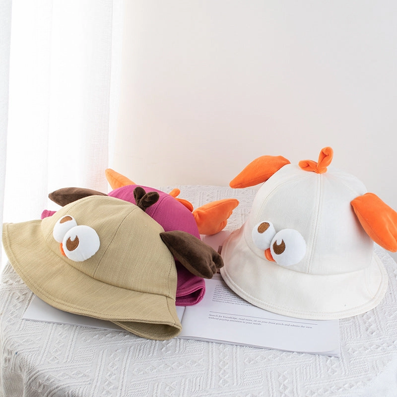 Wholesale Cute funny cartoon ugly cute little chicken fisherman hat