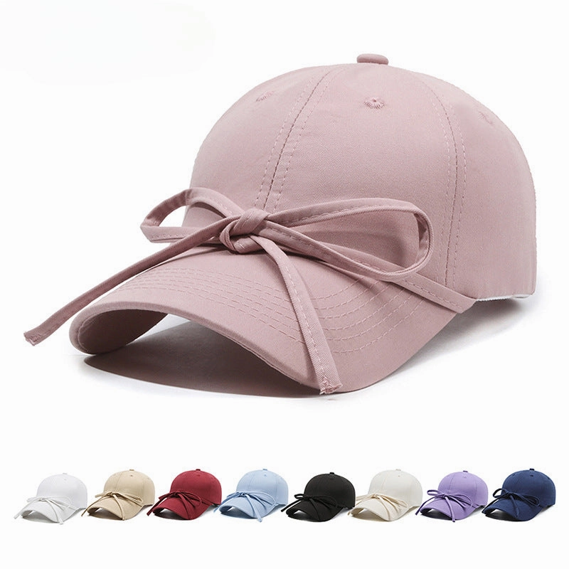 Wholesale Cute Ribbon Bow Baseball Cap