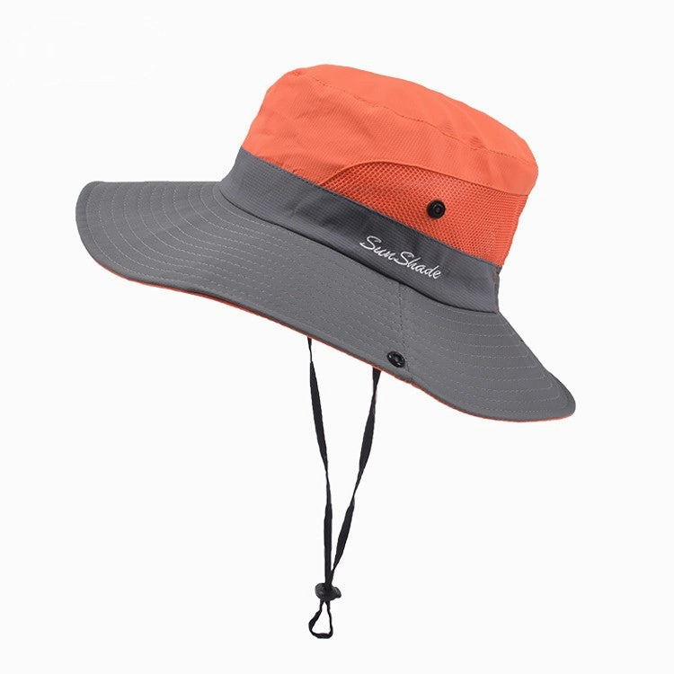 Wholesale Dacron Summer Women's Outdoor Sunshade Hat Sunscreen Fisherman Hat