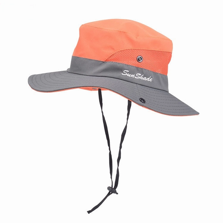 Wholesale Dacron Summer Women's Outdoor Sunshade Hat Sunscreen Fisherman Hat