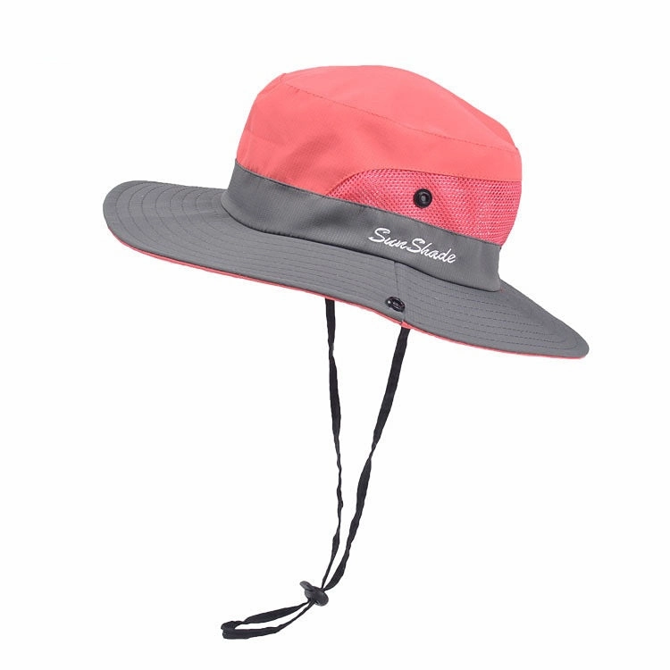 Wholesale Dacron Summer Women's Outdoor Sunshade Hat Sunscreen Fisherman Hat