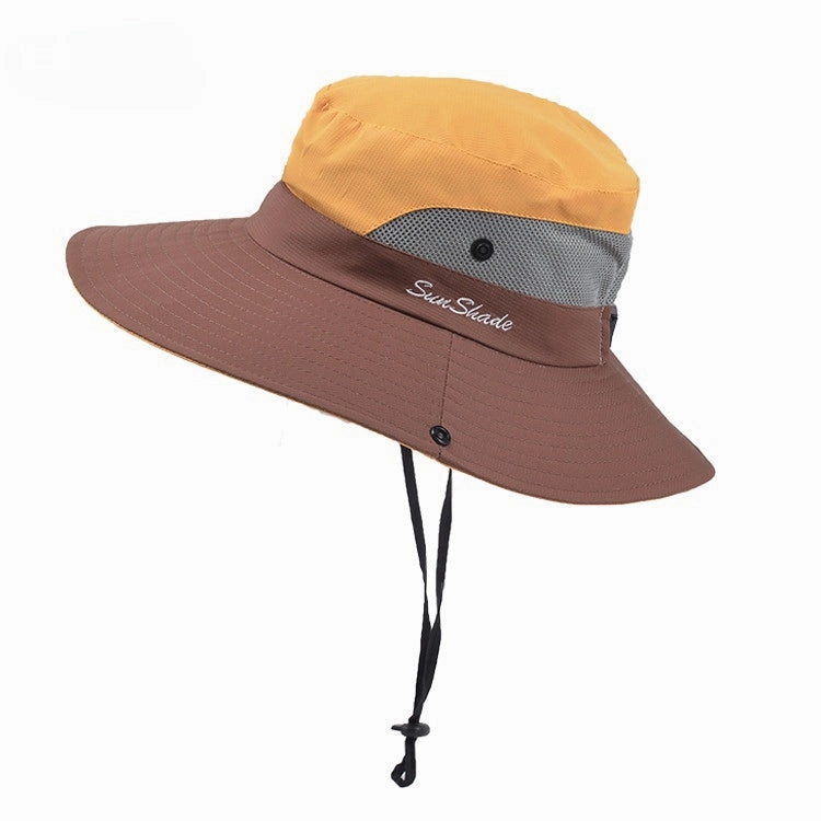 Wholesale Dacron Summer Women's Outdoor Sunshade Hat Sunscreen Fisherman Hat