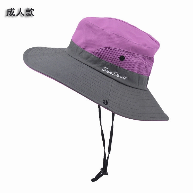 Wholesale Dacron Summer Women's Outdoor Sunshade Hat Sunscreen Fisherman Hat