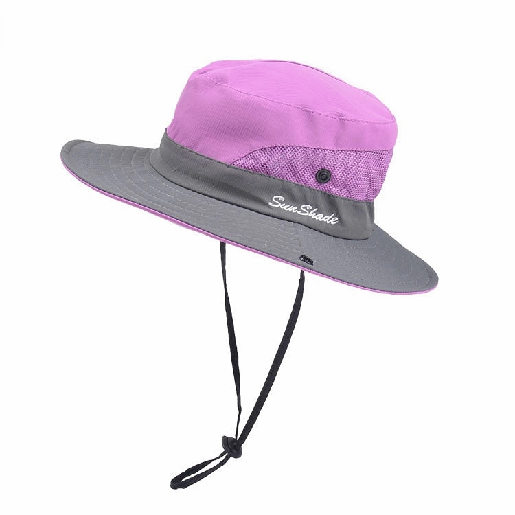 Wholesale Dacron Summer Women's Outdoor Sunshade Hat Sunscreen Fisherman Hat
