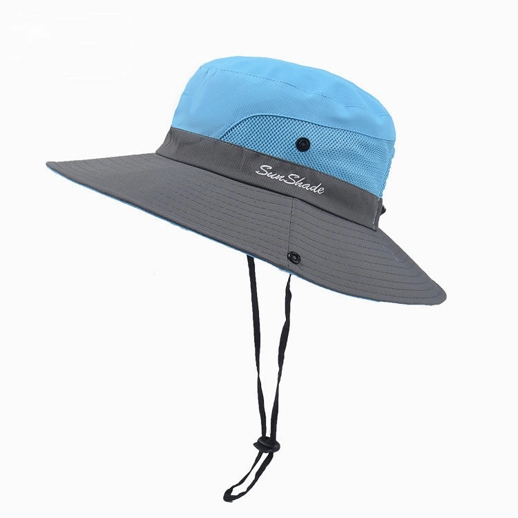 Wholesale Dacron Summer Women's Outdoor Sunshade Hat Sunscreen Fisherman Hat