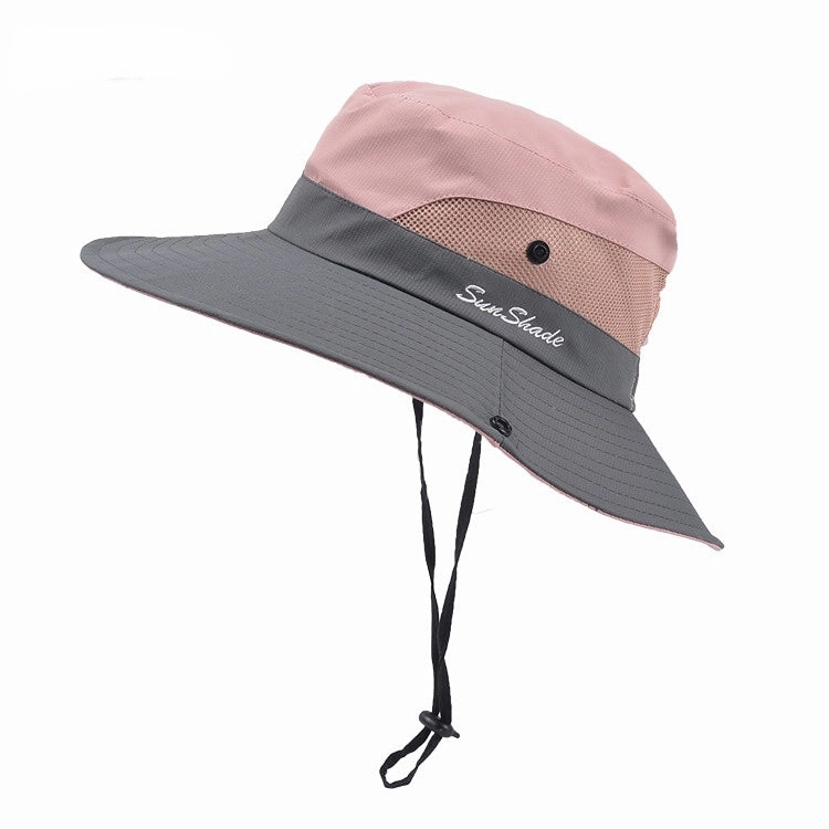 Wholesale Dacron Summer Women's Outdoor Sunshade Hat Sunscreen Fisherman Hat