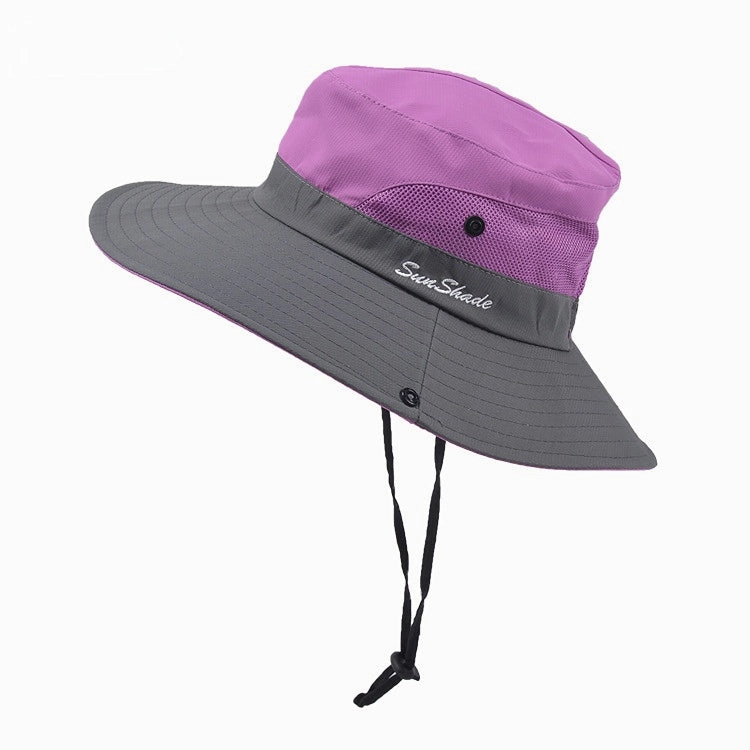 Wholesale Dacron Summer Women's Outdoor Sunshade Hat Sunscreen Fisherman Hat