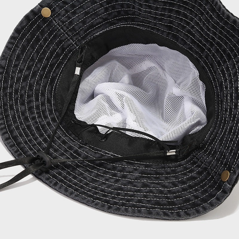 Wholesale Denim Western Cowboy Bucket Hat