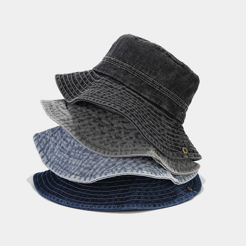 Wholesale Denim Western Cowboy Bucket Hat