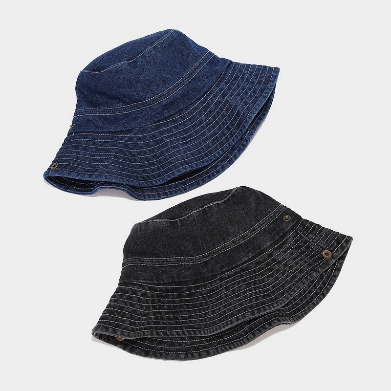 Wholesale Denim Western Cowboy Bucket Hat
