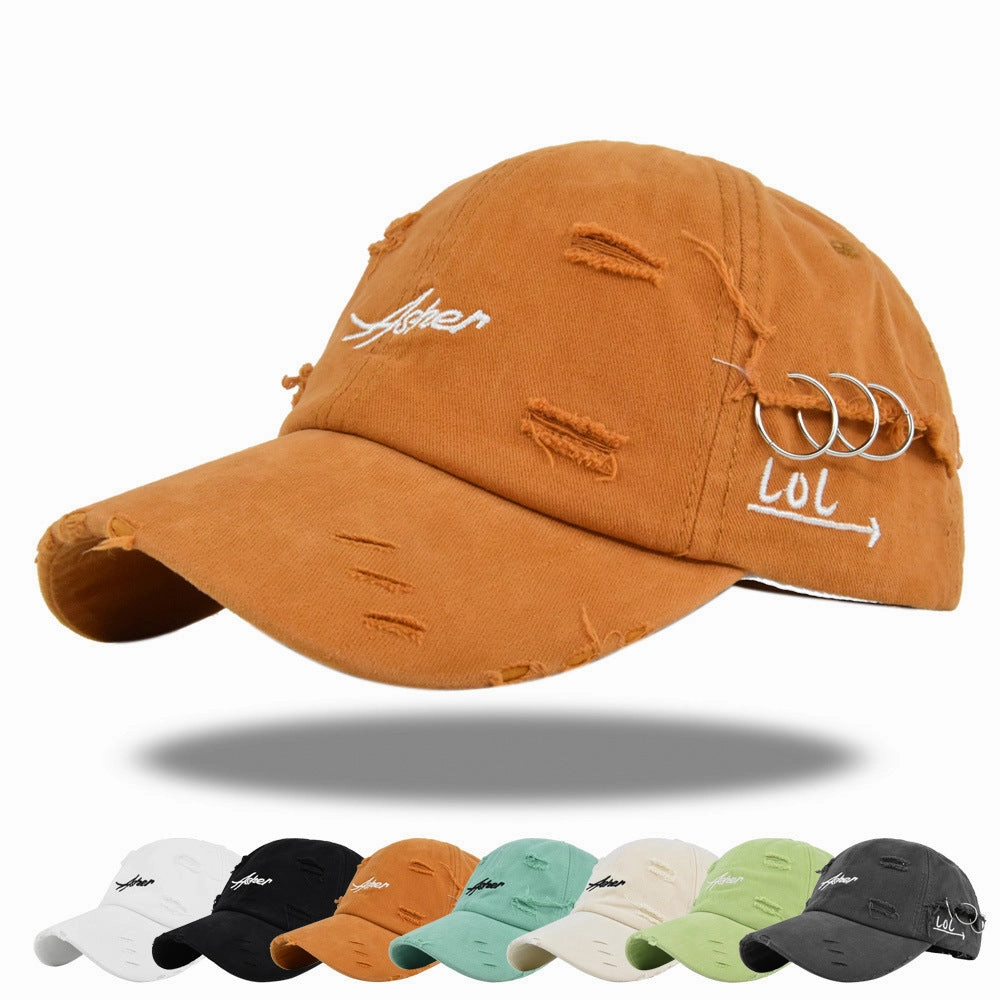 Wholesale Distressed 3D Embroidered Baseball Cap