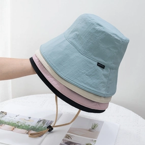 Wholesale Double-sided Large Brim Breathable Bucket Hat