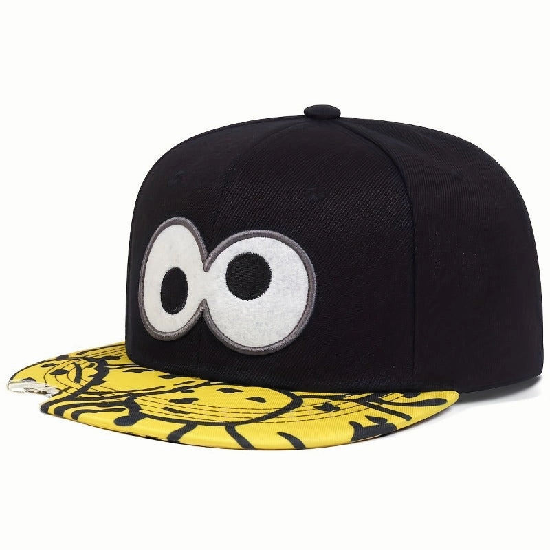 Wholesale Embroidered Cartoon Flat Edge Hip Hop Cartoon Casual Street Dance Baseball Hat