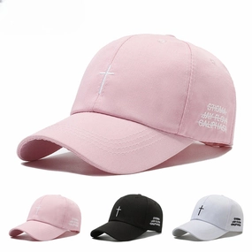 Wholesale Embroidered Cross Breathable Baseball Cap