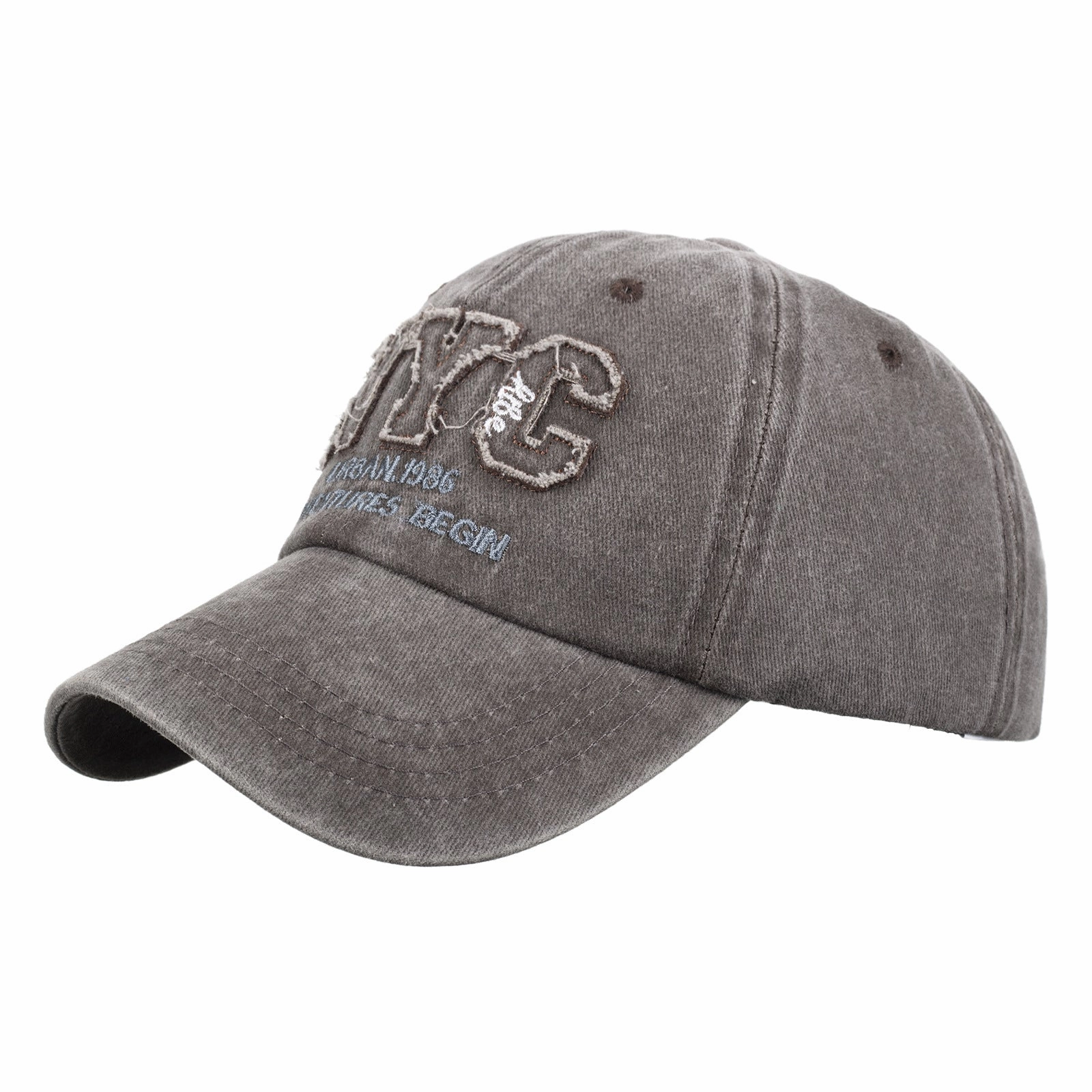 Wholesale Embroidered distressed letters baseball cap