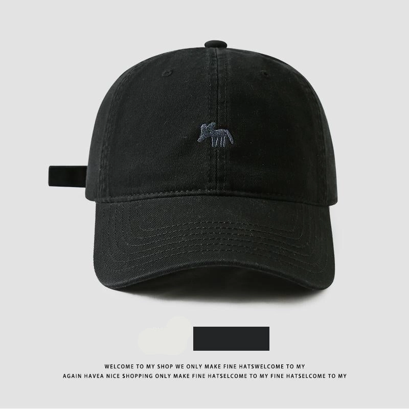 Wholesale Embroidered fox wide brim cap