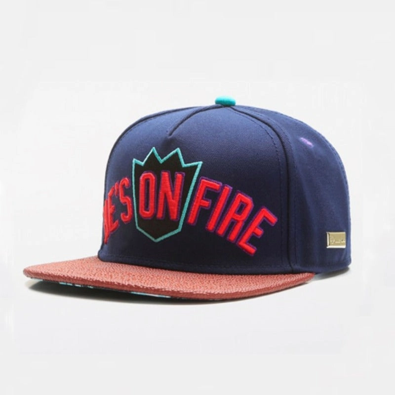 Wholesale Embroidered Hip Hop Street Dance Cartoon Baseball Hat