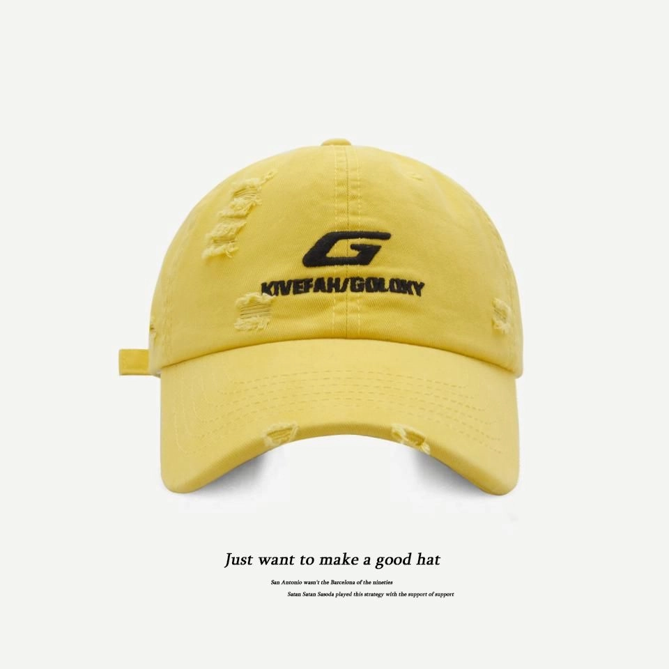 Wholesale Embroidered Hole G Letter All-match Baseball Cap