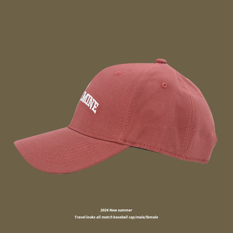 Wholesale Embroidered letters casual sports summer face-showing small baseball cap