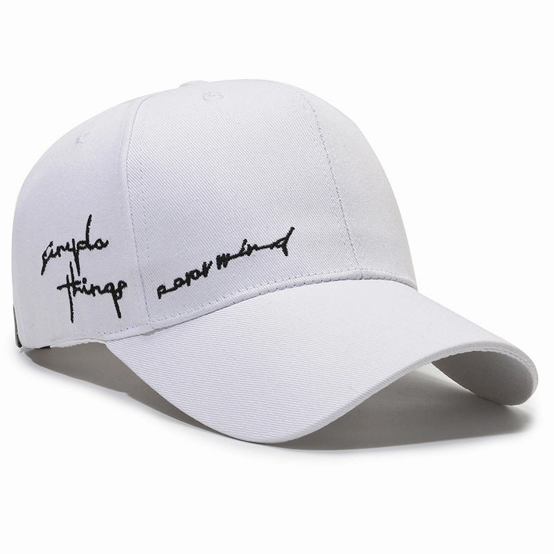 Wholesale Embroidered Letters Casual Sun Protection Baseball Cap