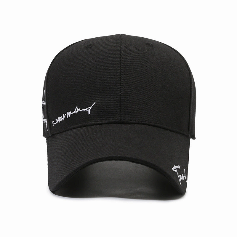 Wholesale Embroidered Letters Casual Sun Protection Baseball Cap