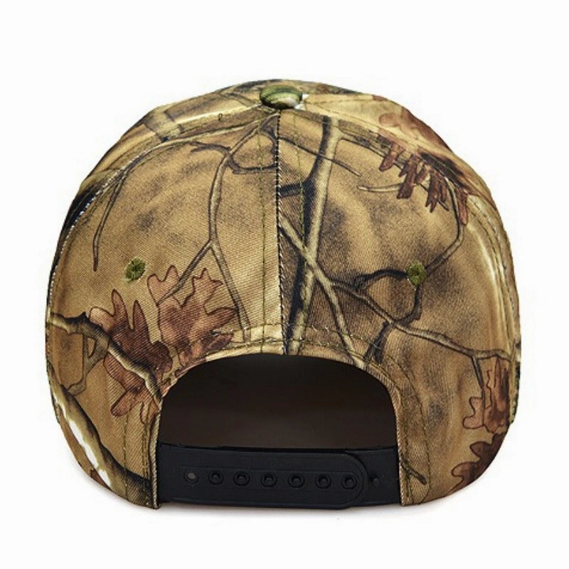 Wholesale Embroidered Outdoor Versatile Camouflage Sunscreen and Sunshade Duck Tongue Hat