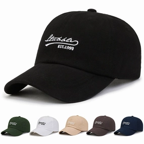 Wholesale Embroidered soft top sun hat outdoor sun visor baseball cap