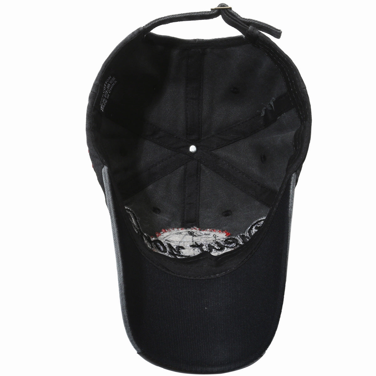 Wholesale Embroidered Washed Visor Baseball Cap