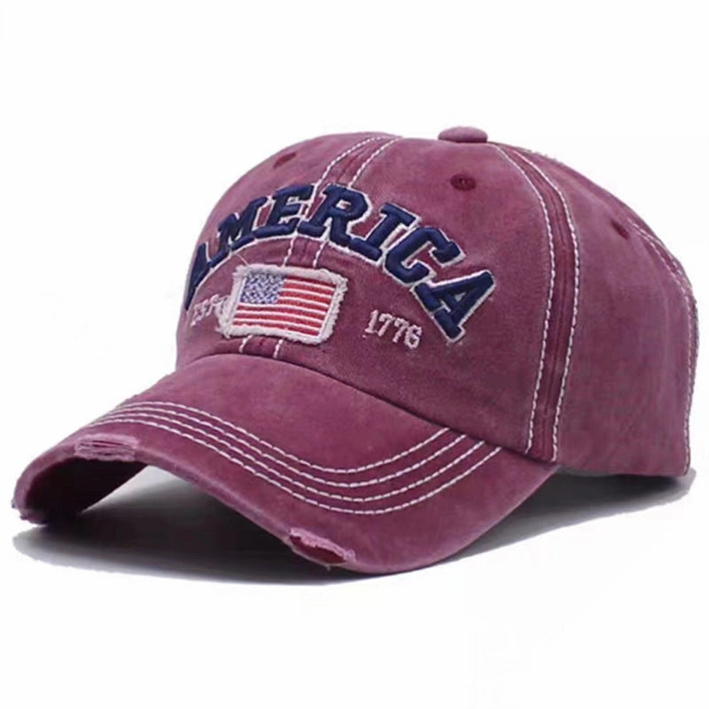 Wholesale Embroidery Retro Personality Fashion Sun Hat