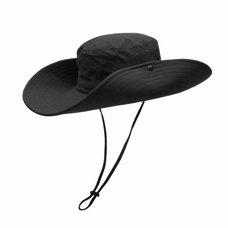 Wholesale Enlarged Brim Sunshade Men's Fisherman Outdoor Hiking Hat