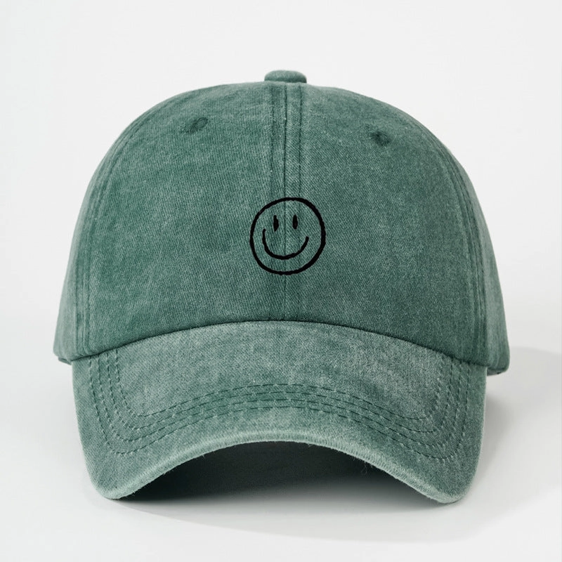 Wholesale Fashion All-match Printed Smile Graffiti Baseball Cap