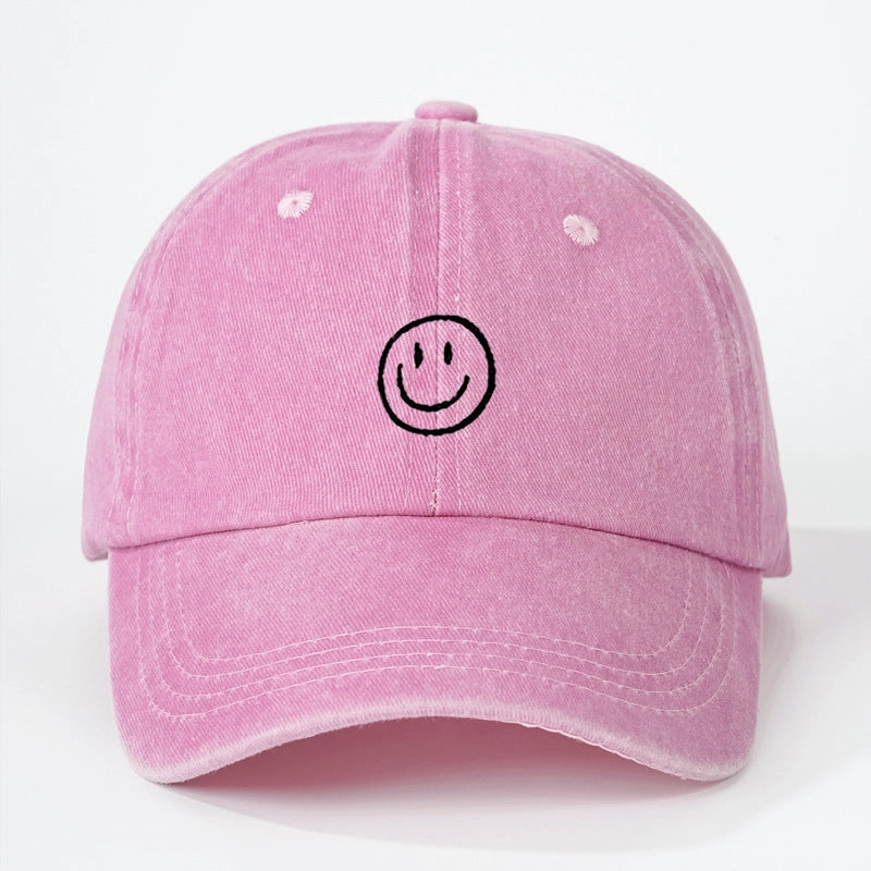 Wholesale Fashion All-match Printed Smile Graffiti Baseball Cap