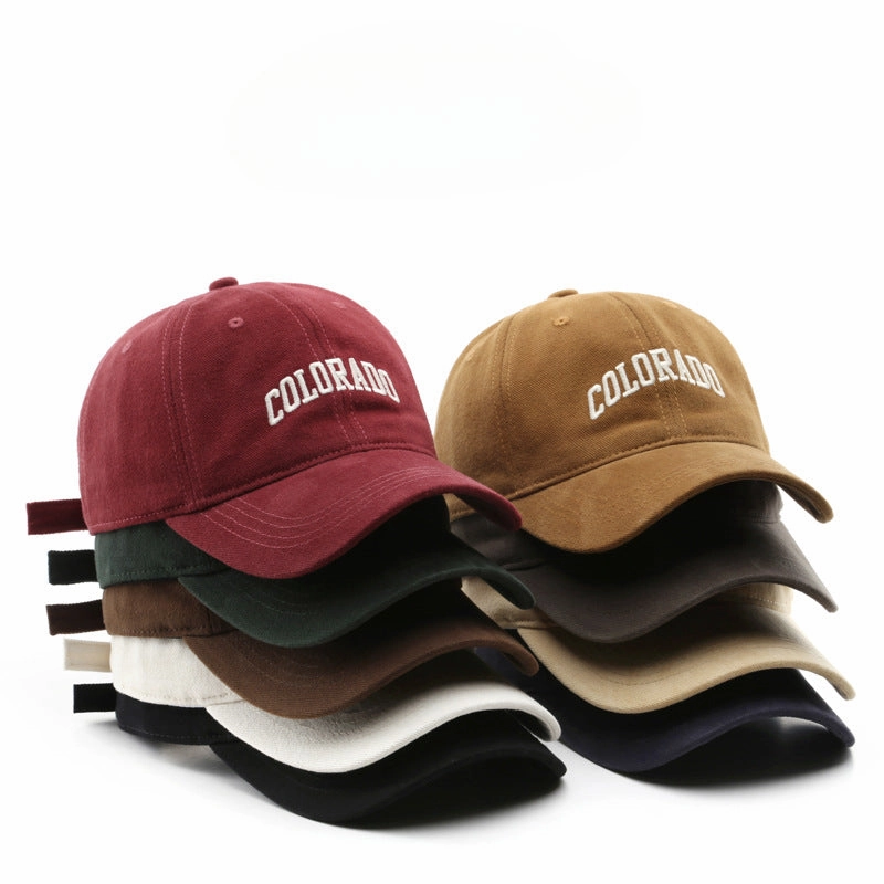 Wholesale Fashion Retro Letter Embroidery Outdoor Baseball Cap