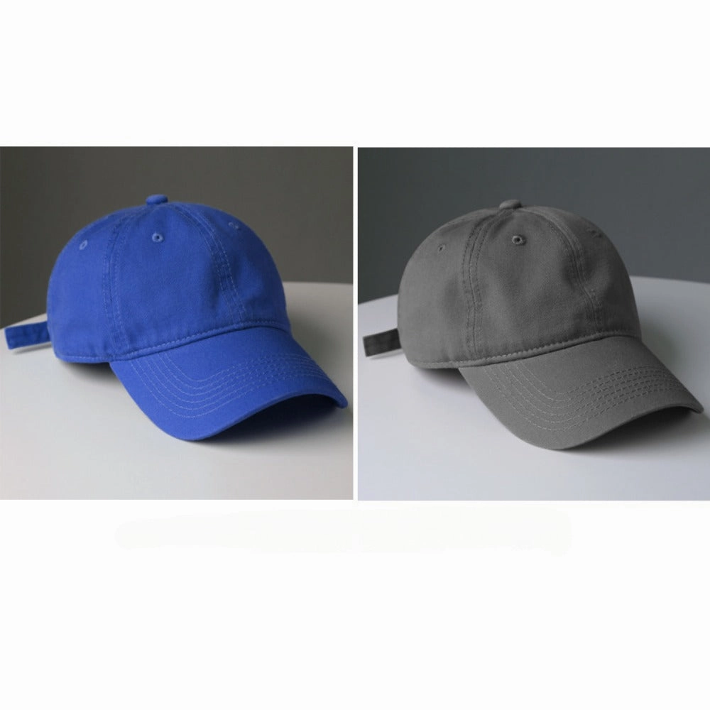 Wholesale Fashion Solid Color Washed Cotton Baseball Cap