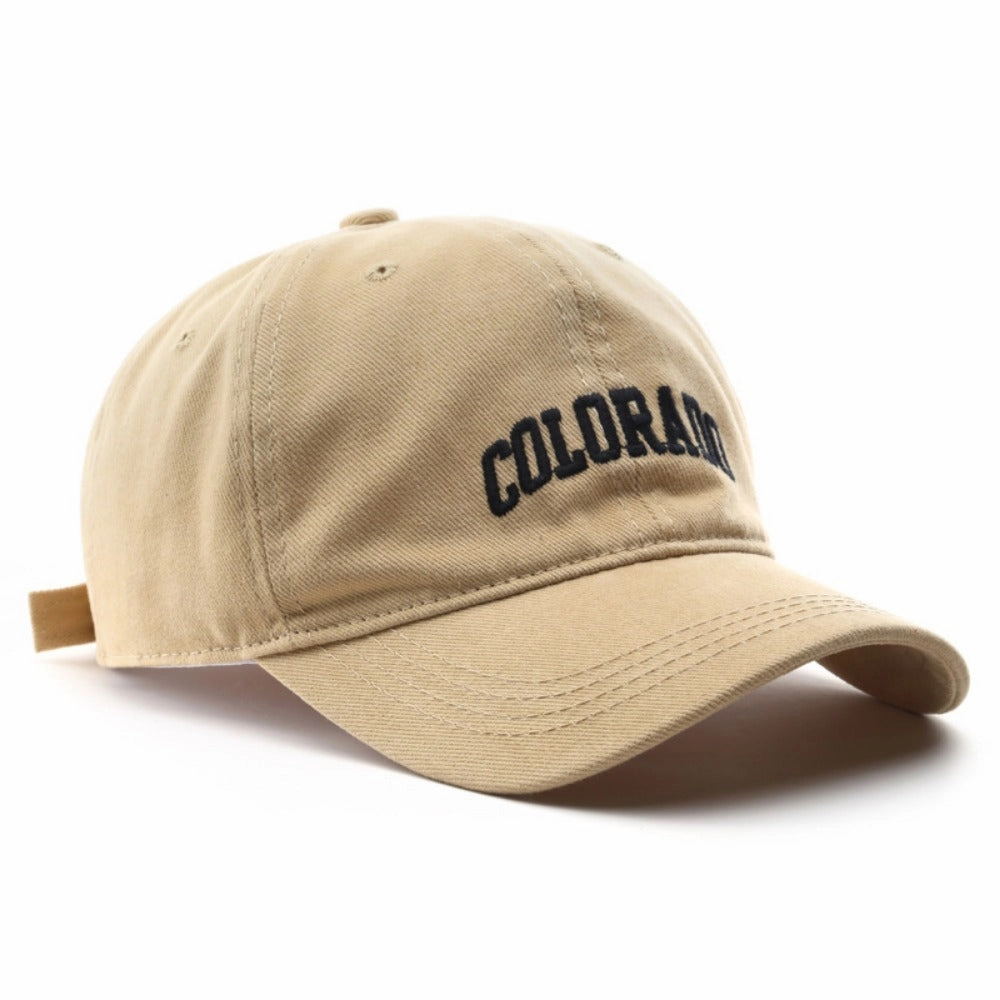 Wholesale Fashion Vintage Letter Embroidery Casual Visor Baseball Cap