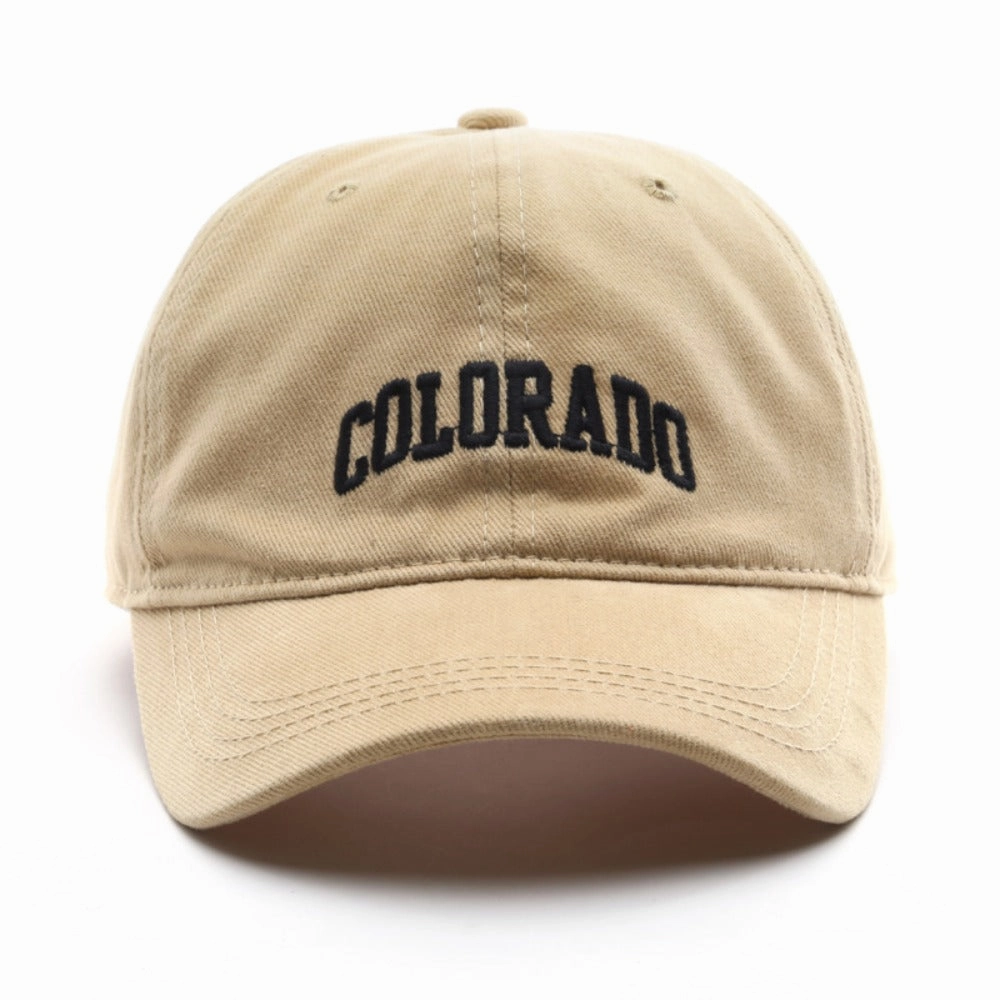 Wholesale Fashion Vintage Letter Embroidery Casual Visor Baseball Cap