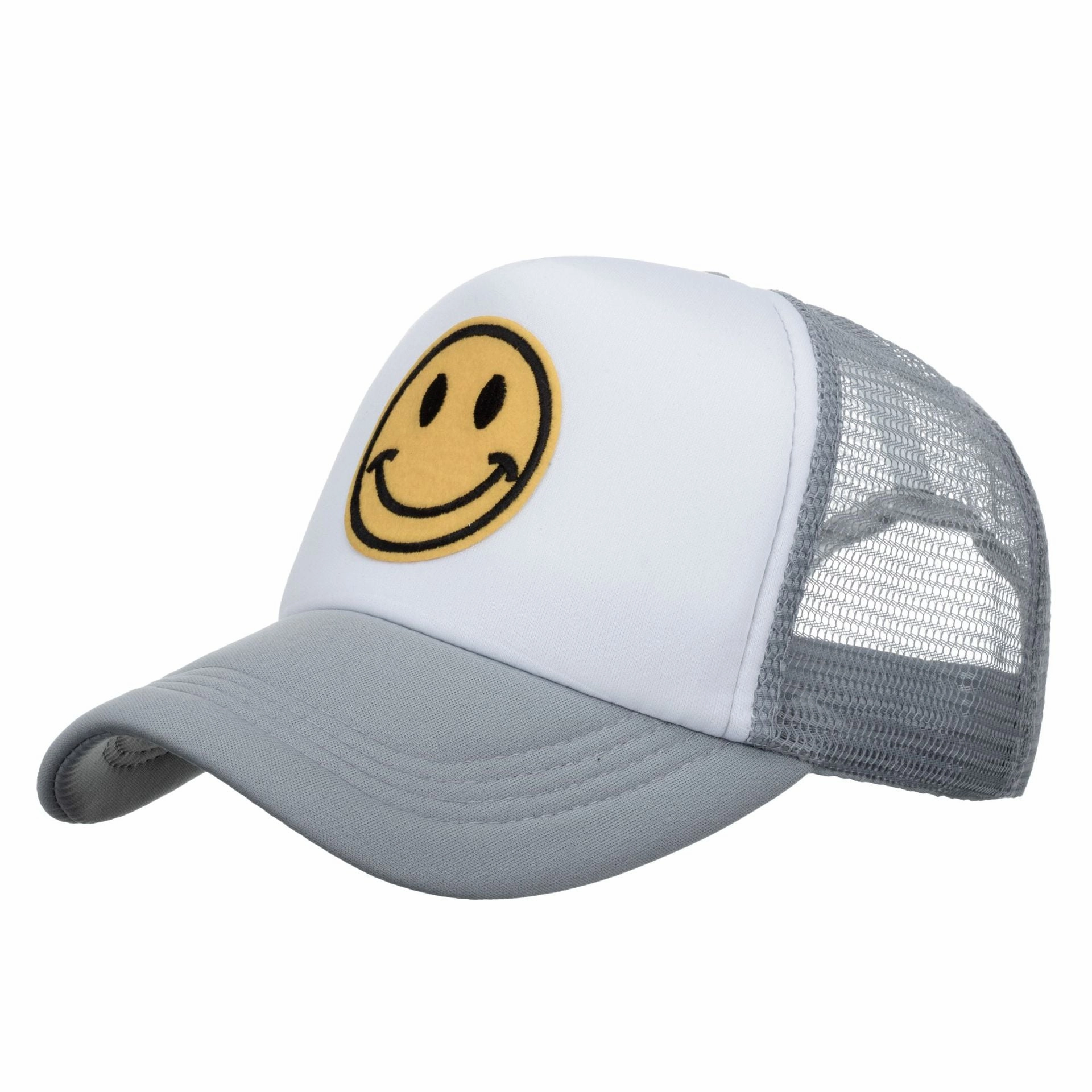 Wholesale Fashionable All-match Smiley Face Mesh Hat