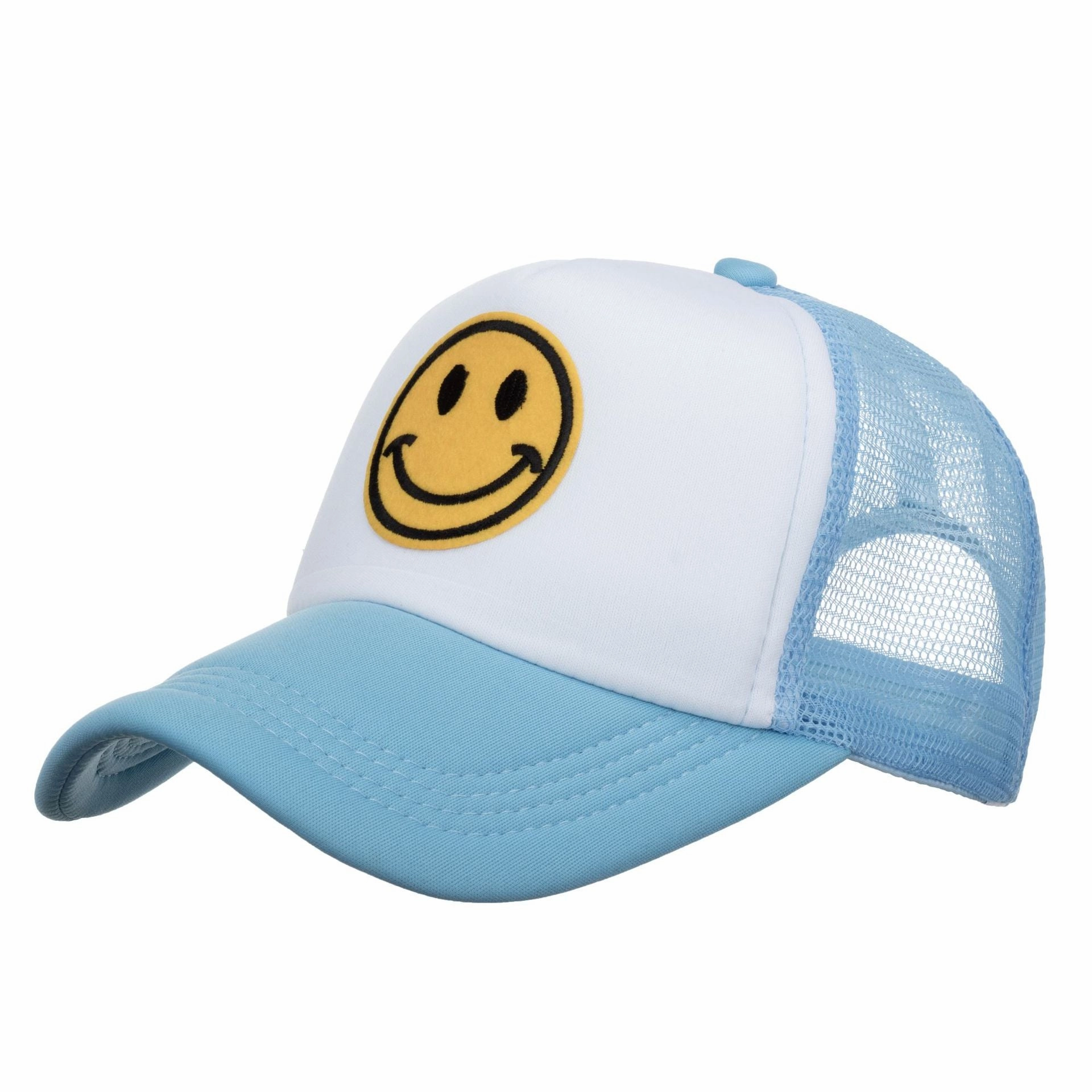 Wholesale Fashionable All-match Smiley Face Mesh Hat