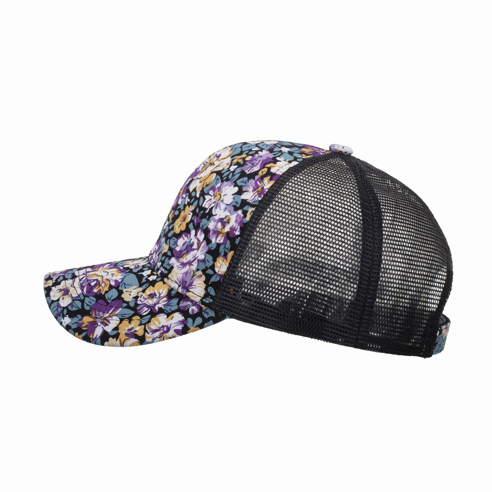 Wholesale Flower mesh hat baseball cap sun hat
