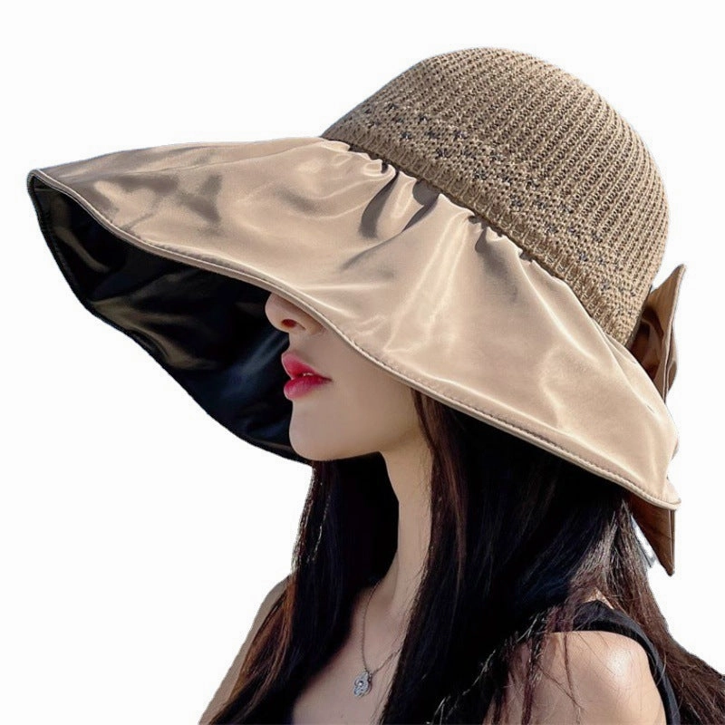 Wholesale Foldable Large Brim Cotton Bucket Hat